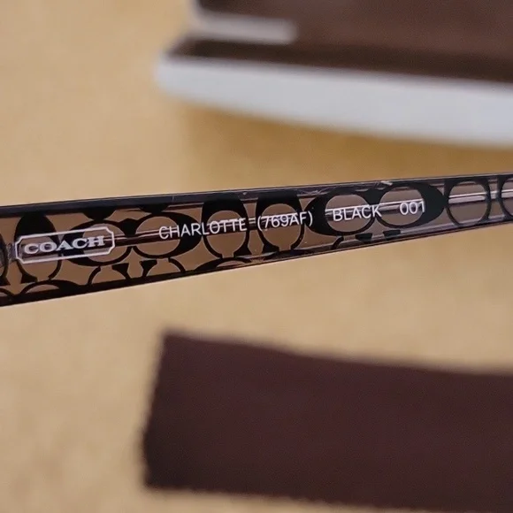 Coach Glasses Vintage